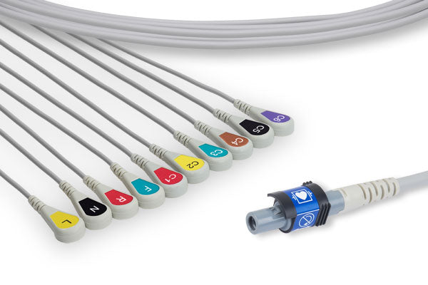 Welch Allyn Compatible Direct-Connect EKG Cable