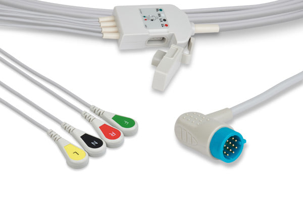 Stryker > Medtronic > Physio Control Compatible ECG Trunk Cable