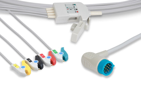 Stryker > Medtronic > Physio Control Compatible ECG Trunk Cable