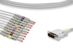 Mortara > Burdick Compatible Direct-Connect EKG Cablethumb