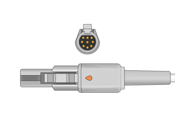 Spacelabs Spo2 Cable Spacelabs Compatible SpO2 Adapter Cable 60 cm