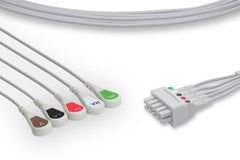 GE Healthcare > Marquette Compatible ECG Telemetry Leadwire- 414556-001thumb