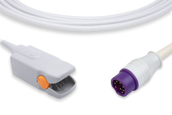 Compatible Direct-Connect SpO2 Sensor Adult Clip