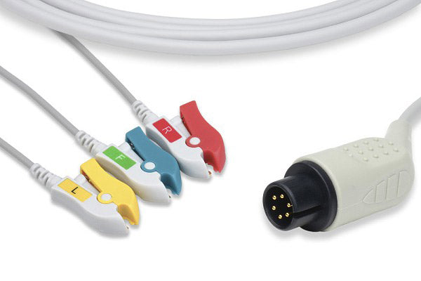 Zoll Compatible Direct-Connect ECG Cable