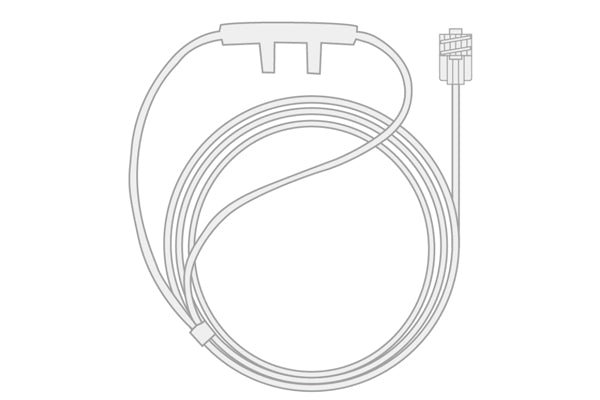 Infinium Compatible EtCO2 Sensor Luer Lock Nasal Cannula - Box of 25- 300.001.0010