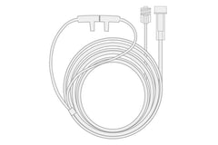 Compatible EtCO2 Sensor Luer Lock Nasal Cannula - Box of 25thumb