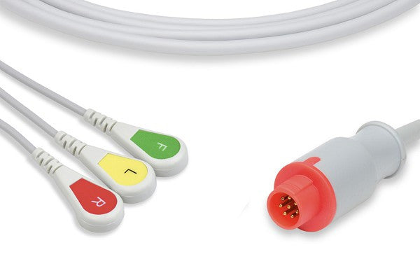 Bionet Compatible Direct-Connect ECG Cable