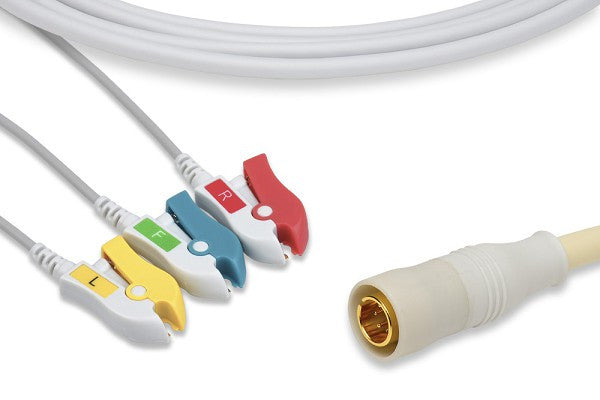 Omron > Colin Compatible Direct-Connect ECG Cable