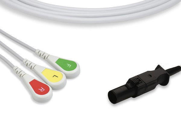 CAS Med Compatible Direct-Connect ECG Cable