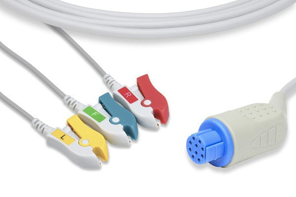 Datex Ohmeda Compatible Direct-Connect ECG Cable