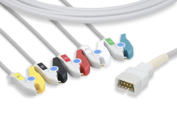 MEK Compatible Direct-Connect ECG Cable