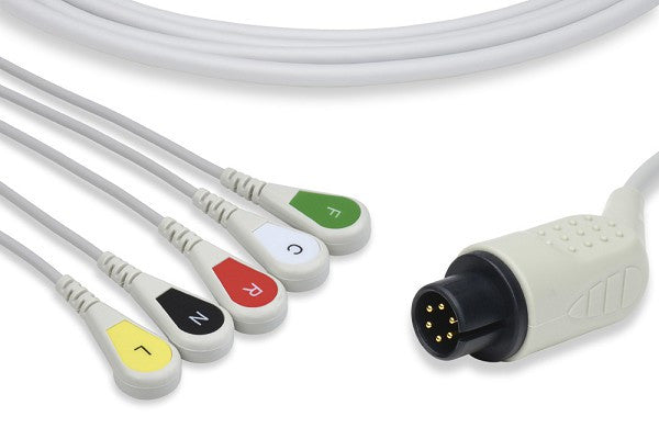 MEK Compatible Direct-Connect ECG Cable