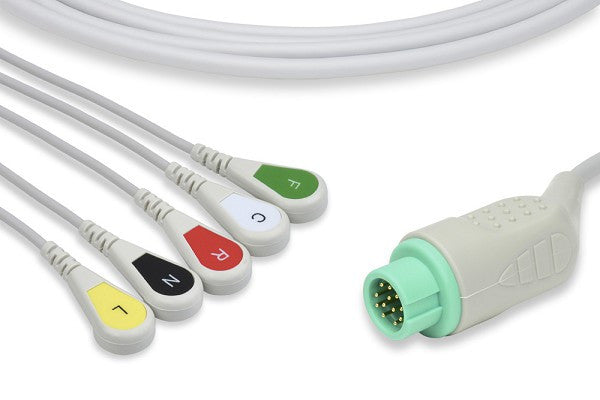 Mindray > Datascope Compatible Direct-Connect ECG Cable
