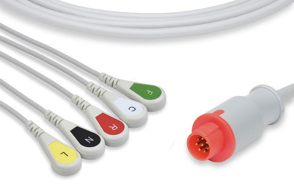 Bionet Compatible Direct-Connect ECG Cable