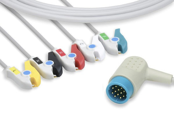 Stryker > Medtronic > Physio Control Compatible Direct-Connect ECG Cable