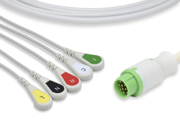 Mennen Compatible Direct-Connect ECG Cable