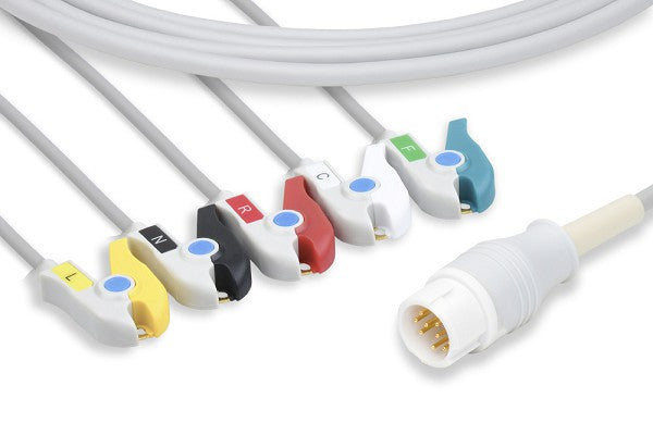 Philips Compatible Direct-Connect ECG Cable