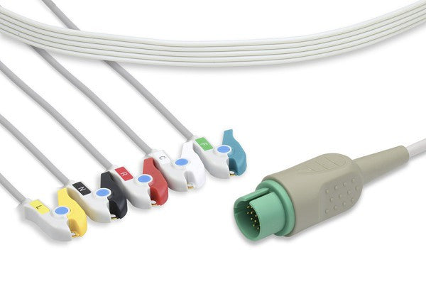 Spacelabs Compatible Disposable Direct-Connect ECG Cable