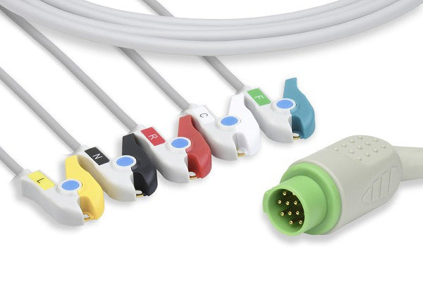 Fukuda Denshi Compatible Direct-Connect ECG Cable