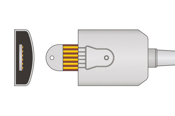 Masimo Compatible SpO2 Adapter Cable- 1816