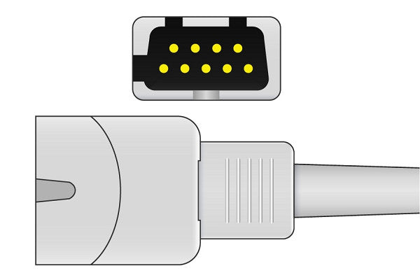 Masimo Compatible SpO2 Adapter Cable- LNC MAC-180