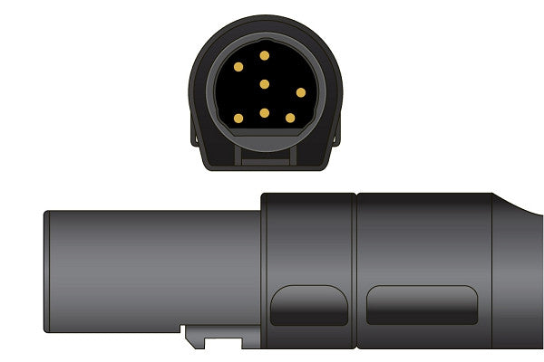 Datex Ohmeda Compatible Short SpO2 Sensor- OXY-F1-H