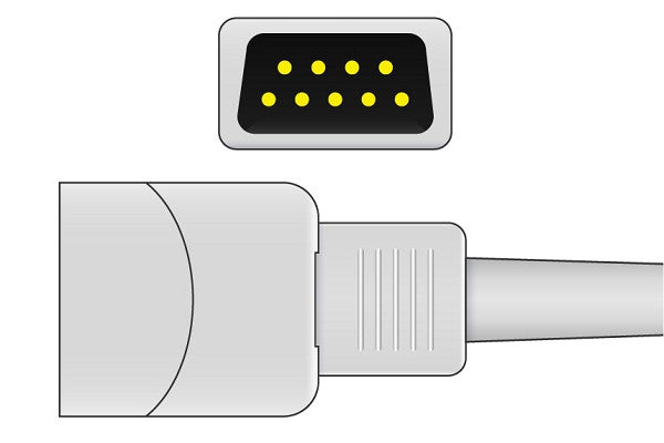 Datex Ohmeda Compatible SpO2 Adapter Cable- OXY-SLA
