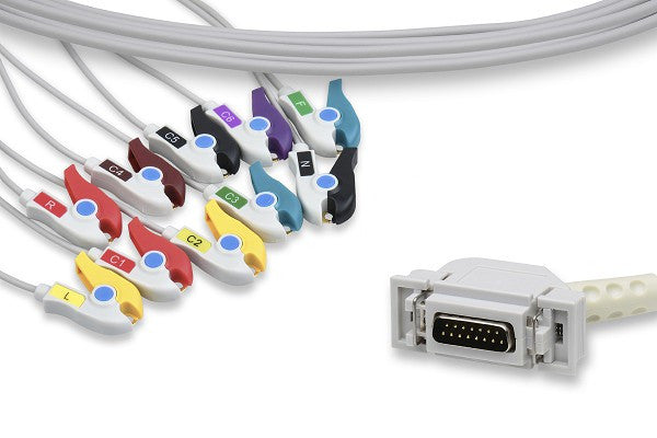 Hellige Compatible Direct-Connect EKG Cable