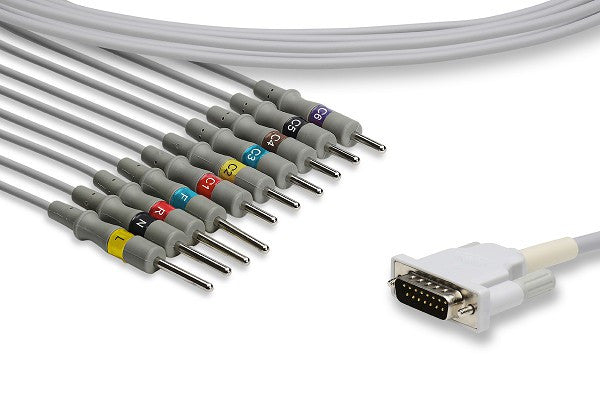 Philips Compatible Direct-Connect EKG Cable