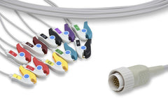 Kenz Compatible Direct-Connect EKG Cablethumb