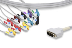GE Healthcare Compatible Direct-Connect EKG Cablethumb