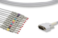 Nihon Kohden Compatible Direct-Connect EKG Cable- BJ-902Dthumb