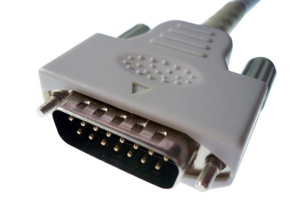 Câble ECG 10 Dérivations Compatible Nihon Kohden - Connecteur Banane 4 Mm, Longueur 1,2 M