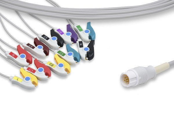 Philips Compatible Direct-Connect EKG Cable