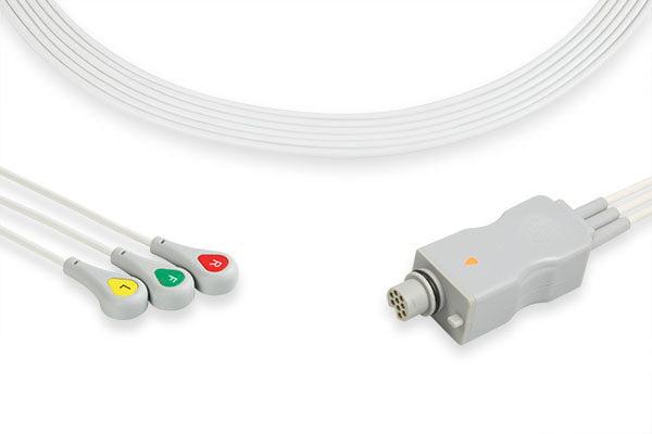 Fukuda Denshi Compatible ECG Telemetry Leadwire