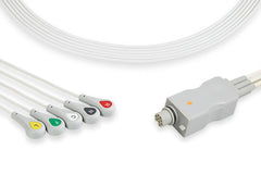 Fukuda Denshi Compatible ECG Telemetry Leadwire- CMT-03HTH-0.8Dthumb