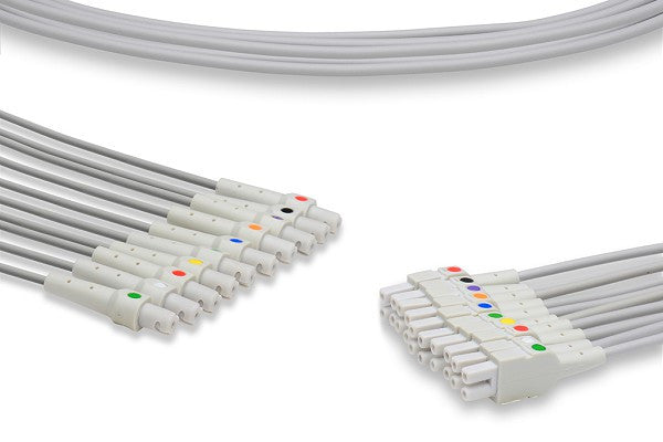 EKG-Kabel komplett, 10-adrig, Bananenstecker, 1 Stück | HENRY SCHEIN Medical | Henry Schein Medical GmbH EKG-Kabel komplett, 10-adrig, Bananenstecker, 1 Stück | HENRY SCHEIN Medical | Henry Schein Medical GmbH