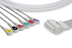 GE Healthcare > Marquette Compatible ECG Telemetry Leadwire- 421931-001thumb