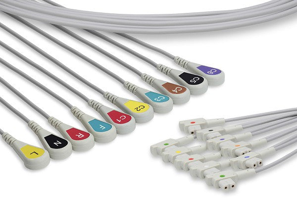 GE Healthcare > Marquette Compatible EKG Leadwire