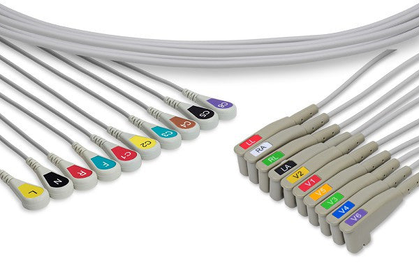 Mortara > Quinton Compatible EKG Leadwire